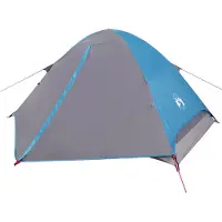 vidaXL Tente de camping dôme 2 personnes bleue étanche à l'eau