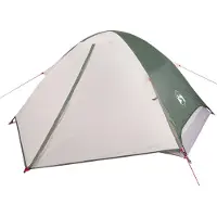 vidaXL Tente de camping dôme 2 personnes Vert Étanche