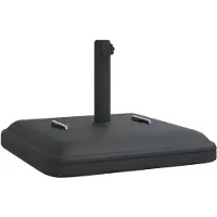 vidaXL Pied de parasol avec poignées pour mât Ø38/48 mm 27 kg