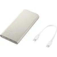 Samsung Banque d'alimentation Battery Pack 10000mAh, 2x USB-C, 25W PD, SFC, Beige