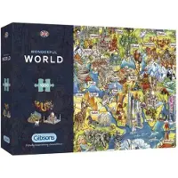 Gibsons Puzzle Le monde merveilleux 1000 pièces