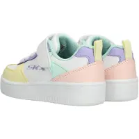 SKECHERS Sport Court 92 Klittenband - Wit - Maat 34