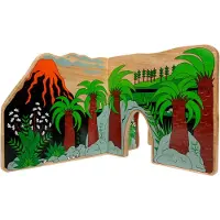 Lanka Kade Jouet en bois Jurassic Toy World Dinosaur Spielset