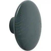 Muuto Dots Wood Lot de Hooks Dark Green | Ø 13 cm