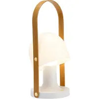 Marset Lampe de Table , FollowMe Plus, dimmable, Bois, Salon / séjour, Bois, Design