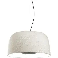 Marset Djembé Pendant Lamp Ø 64.6 cm x H 35 cm | White | Triac