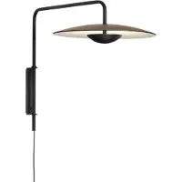 Marset Ginger A LED Applique 32A | Plug - Fixture comes with a cord and on|off switch with plug | Wengé