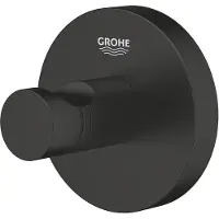 GROHE Crochet pour peignoir Essentials noir mat