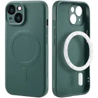 IMoshion Coque Couleur avec MagSafe Apple iPhone 15 - Vert foncé
