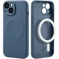 IMoshion Coque Couleur avec MagSafe Apple iPhone 15 - Bleu foncé