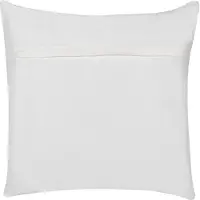 Beliani Coussin Dillenia Coton 45 X 45 Cm Animal Broderie Blanc
