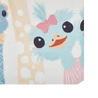 Beliani Tableau toile multicolore motif animalier lot de 3 30 x 30 cm TILLIA (30 x 30 cm)