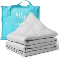 EL Life Ella Couverture lestée pour enfant 4.5kg - 100 x 170cm - Couverture lestée - OEKO-TEX Coton