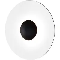 Marset Ginger C LED Applique Oak | White | Ø60 cm