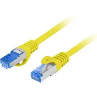 Lanberg patchcord s/ftp cat.6a 2m jaune lszh