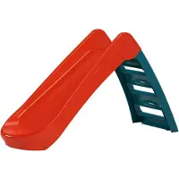 Palplay toboggan pliant 4ft rouge/bleu
