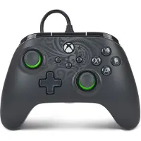 PowerA Manette filaire Advantage Vert Céleste et Gris pour Xbox Series X/S