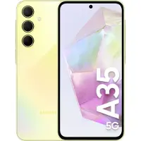Samsung SM-A356BZYBEUB Galaxy A35 5G Smartphone awesome lemon 128 GB