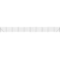 vidaXL Clôture grillagée avec douilles de sol Anthracite 1,6x25 m