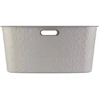 Curver Coffre à linge - CURVER - Softex - 45 L - 70% recyclé - Perforé