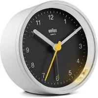 Braun Bc 12 Wb Alarm Clock Blanc One Size / EU Plug 220V