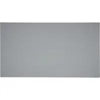 Beliani Couverture ANAMUR Coton 110 x 180 cm Gris clair