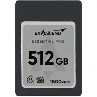 EXASCEND Carte Mémoire Cfexpress 4.0 Type A Essential Pro 512gb