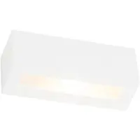 QAZQA Applique murale intelligente blanche avec Wifi G9 - Tjada Novo