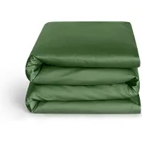 Yumeko - Housse de Couette/Edredon enfant - Satin De Coton - 100x135 - Vert