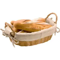 Kesper Corbeille à Pain 24x24x9cm En Plastique Avec Nourriture, Stockage du pain, Beige