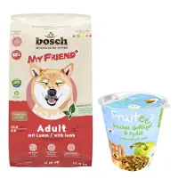 Bosch Tiernahrung Bosch 12kg Mon Ami & Adulte avec Agneau