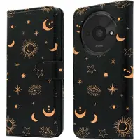 IMoshion Étui de télephone portefeuille Design Xiaomi Redmi A3 - Sky Black