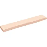 vidaXL Étagère murale 60x10x2 cm bois de chêne massif non traité