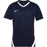 Nike T-shirt de sport pour jeunes, manches courtes, avec pointes, couleur bleue, pour garçons de 10 à 12 ans, couleur bleue, pour garçons de 10 à 12 ans