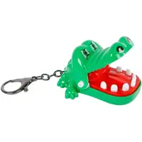 Van Manen Veenendaal Unisexe, Porte-clés, Crocodile mordant vert, Vert