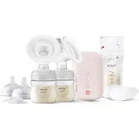Philips Tire-lait Électrique Twin Scf397/31 Rose