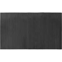 vidaXL Tapis rectangulaire gris 60x100 cm bambou