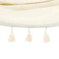 Beliani Hamac Vercelli Coton Blanc