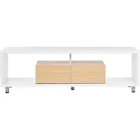 Beliani Meuble Tv Blanc Knox