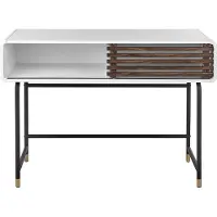 Beliani Console Rifle Blanc