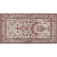 Beliani Tapis en coton multicolore 80 x 150 cm BINNISZ (80 x 150 cm)