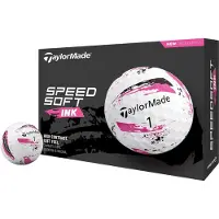 TaylorMade Speed Soft Ink Pink Balles de golf
