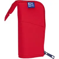 Oxford 400183527 Schlampermäppchen rot, 22,0 x 9,0 cm