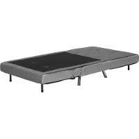 Beliani Canapé-Lit Farris Gris Foncé