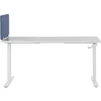 Beliani Séparation de bureau bleu 72 x 40 cm WALLY (72 x 40 cm)