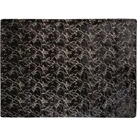 Beliani Couverture Godavari 130 X 180 Cm Noir