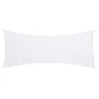 vidaXL Filet de camouflage avec sac de rangement 627x290 cm Blanc