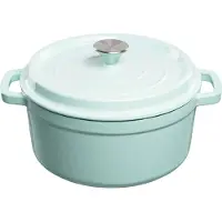 Grand Feu cocotte en fonte émaillée 4,7l en bleu clair
