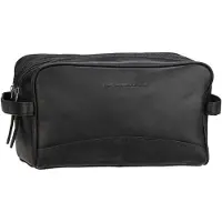 The Chesterfield Brand Wax Pull Up, Trousse de toilette, Noir