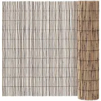 vidaXL Clôture de jardin 600x90 cm roseaux